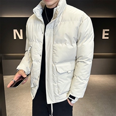冬季工装潮流加厚韩版棉衣外套棉服小伙店主风MY923特P75，男装棉衣，星座301B-1