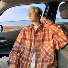 桔色格