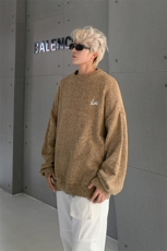 M1308-X99-P71--刺绣毛衣-42%腈纶30%涤纶28%锦纶-北极绒，男装针织衫/毛衣，电商B225