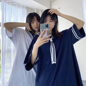 【2025春夏】JK制服海军水手服套装小披肩班服集体服团体服男女图片