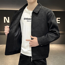 K592-P115秋冬潮流新款翻领PU皮衣男高品质防风百搭，男装皮衣，星座507A（原星座306B-2）