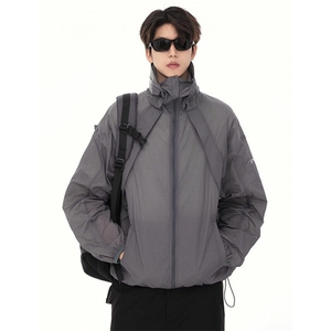 防晒衣男夏季户外防紫外线连帽遮阳服机能风露营遮阳外套 FY012图片
