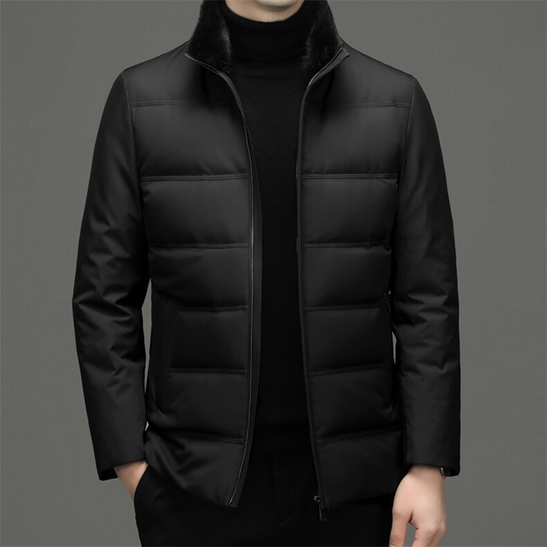 SNNYR99918秋冬新款2023年男士休闲羽绒服加厚保暖夹克外套P255图片
