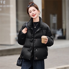 2025冬装新款简约时尚立领90白鸭绒羽绒服，女装羽绒服，沁沁公主