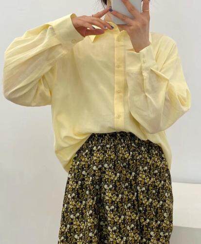 薄荷棉衬衫，女装衬衫，FMV