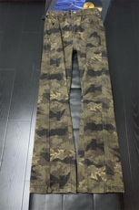 B221美式ins高街暗黑小众修身微喇迷彩牛仔裤LK26653-特P38控78，男装牛仔裤，电商B221