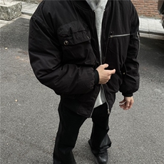 【有货】DM8057-P102美式飞行员夹克棉服男冬季廓形高级感棉衣潮，男装夹克，星座603-2