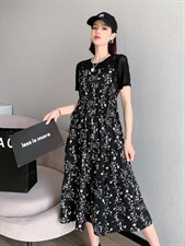 2022年夏装新款连衣裙，女装连衣裙，韩伊雪