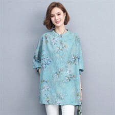 2021春季新款时尚优雅气质宽松舒适衬衫，女装衬衫，悦见她