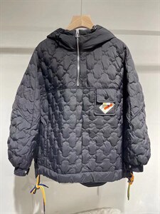 时尚连帽套头羽绒服图片