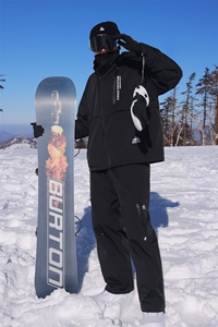 2024春季防水滑雪服套装情侣款保暖俩件套登山服外套TZ029-P245图片