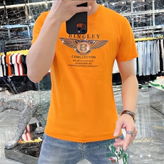 新款时尚高端精品欧货夏季男T恤短袖潮流抖音A227B-A-715-P45，男装T恤，电商A227B（原钱塘4066-1）