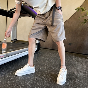 23 短裤男夏季男士休闲裤子裤宽松日系五分裤直筒裤DK23p50控68图片
