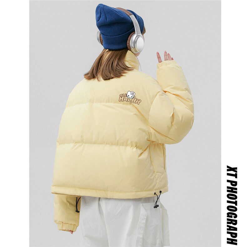 中性风新款冬季时尚百搭宽松字母印花棉服外套MY65002P85控118，男装棉衣，电商A268