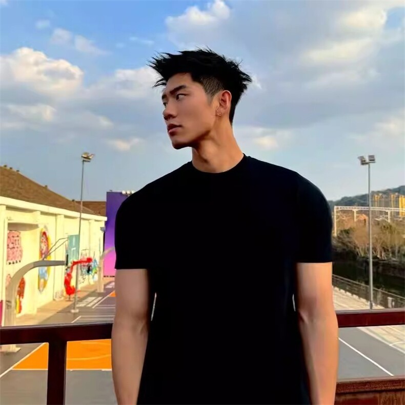 德绒保暖磨毛冬季内搭短袖t恤男图片