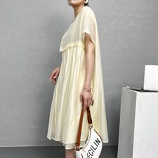 2022新款夏季韩版宽松连衣裙，显瘦遮肉款，女装连衣裙，序儿