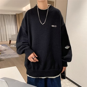 高质量秋冬季毛衣男士加厚线衣男针织衫男1354-P45图片