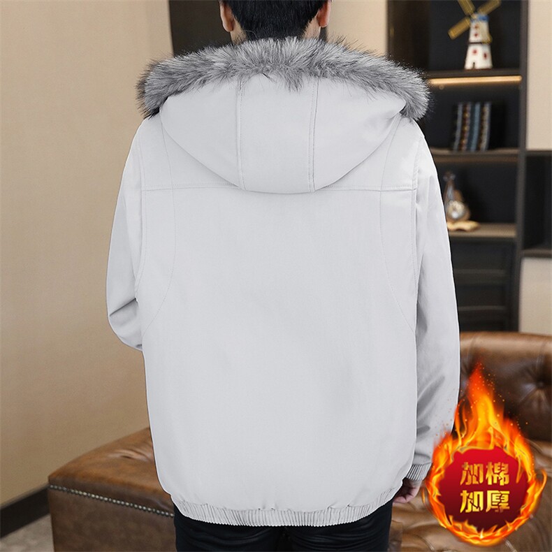 MA19-P120座山雕冬季新款加棉加厚帅气派克服宽松学生时尚棉服,男装棉衣,星座507A（原星座306B-2）