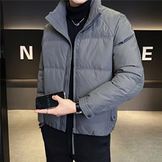 标50绒立领男士羽绒服冬季2025新款加厚外套A313-58030-P185，男装羽绒服，电商A313