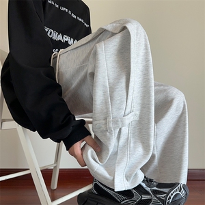 供抖音高点击男港风休闲新款运动长裤X416B-1-KL936-P45限68