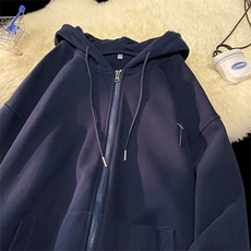CY3008-TP65控价88-连帽刺绣卫衣2023春季新款开衫潮牌上衣男士，男装卫衣，电商A102-1