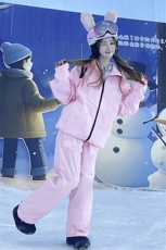 冬新户外防寒单板双滑板滑雪服衣裤套装情侣款保暖外套TZ032-P210，男装休闲套装，电商A001