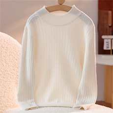 2025年秋季新款半高领款抽条针织羊毛衫舒适休闲百搭,童装儿童羊毛衫,群鹿羊绒, 2025年秋季新款半高领款抽条针织羊毛衫舒适休闲百搭,童装儿童羊毛衫,群鹿羊绒,