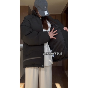 现货 抖音得物可供视频 冬季三防加厚羽绒棉衣外套面包棉服AM999图片