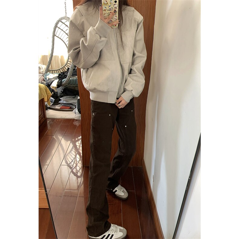 GOSNACE秋季短款夹克潮棒球服外套男女同款DY195-P80,男装夹克,星座1213