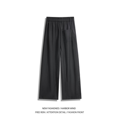 抖音品质春季高级垂坠假口袋宽松休闲西裤B315-K25648-特p40控78，男装休闲裤，电商B315