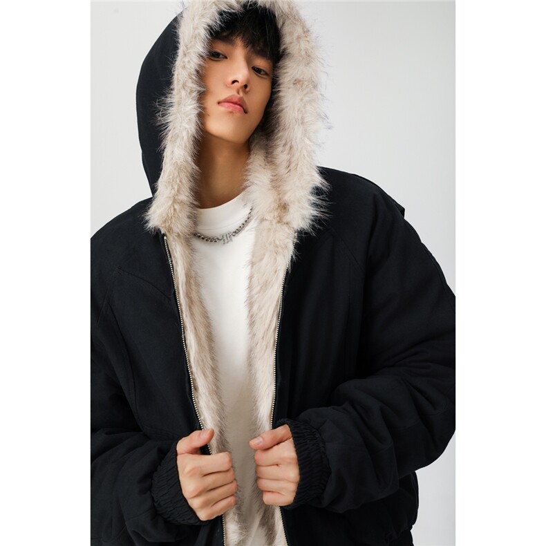 无影墙加厚高克重毛版本长毛座山雕棉衣外套TBMY09-P148，男装棉衣，星座1315