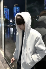 XZ514-2-25108-P110一体毛座山雕连帽棉服加厚保暖夹克冬季外套男，男装夹克，星座514-2(原B239)