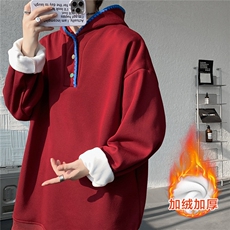 枣红色加绒款