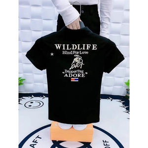 M615-P35短袖T恤男士新款polo衫韩版修身刺绣字母时尚半袖,年会服装搭配技巧男图片