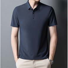 夏季冰丝无痕POLO衫男士高端百搭商务翻领T恤上衣PL1199-P38，男装Polo衫，电商B306