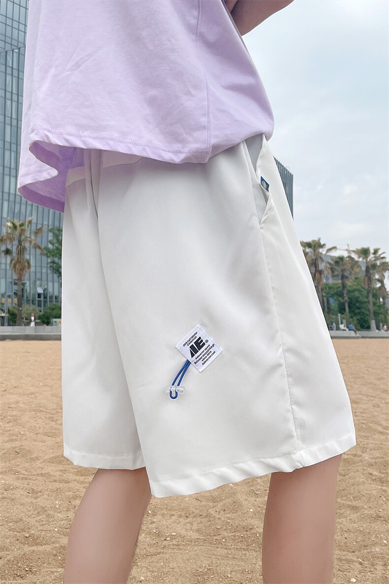 ！2023夏季男士休闲宽松短裤百搭贴标潮流五分裤中裤DK01P35,男装休闲裤,电商B220