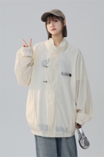 F158/P50有报告UPF50+紫外线防晒衣男飞机扣中式风防晒服，男装防晒衣，电商基地A050