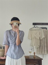 夏季新款交叉上衣，其它，阿M(2F)