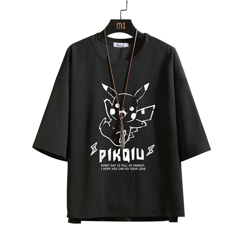 Q11078-P30春夏季七分袖t恤男大码五分袖男短袖中袖砖墙挂拍,男装T恤,电商A040A