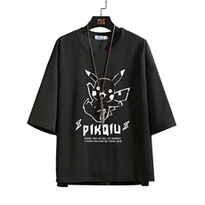 Q11078-P30春夏季七分袖t恤男大码五分袖男短袖中袖砖墙挂拍，男装T恤，电商A040A