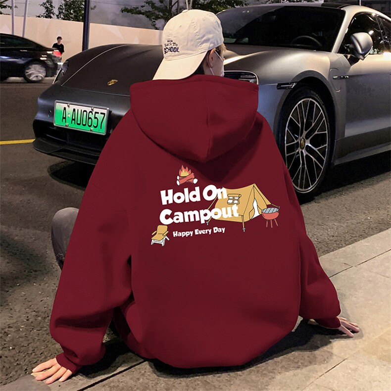 CM117卫衣男秋冬新款休闲美式外套ins宽松重磅纯棉大码长袖帽衫，女装短外套，星座304A