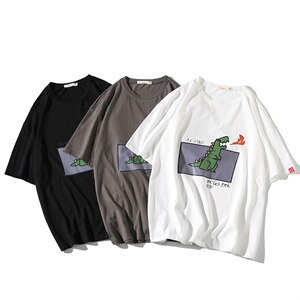 2021夏季新日系白底平铺 面料：100%棉 T1053-P25图片
