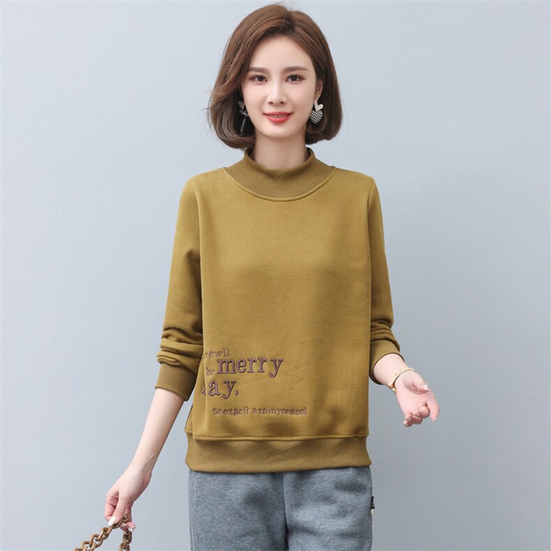 长期现货，加绒加厚新款潮韩版宽松卫衣,女装卫衣/绒衫,涵誉