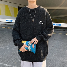 M19204-P45加绒款-P65加厚加绒毛衣男大码毛线衣男针织衫男线衫，男装针织衫/毛衣，电商A040