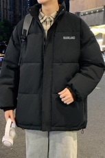 ！2024冬季男士字母印花里面棉衣百搭棉服外套MY309特P55，男装棉衣，电商B220