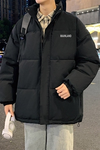 ！2024冬季男士字母印花里面棉衣百搭棉服外套MY309特P55图片