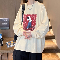 抖音得物供货量大从优可提供视频美式长袖T恤CT799特P25，男装T恤，电商A486-1