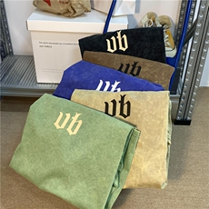 2026春夏新款水洗做旧高街字母印花T恤XZ604-DT106-P45控58，男装T恤，星座604