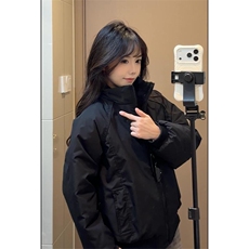 现货美式高街休闲棉衣夹克三防立领纯色户外工装加厚棉服外套，男装夹克，电商A486