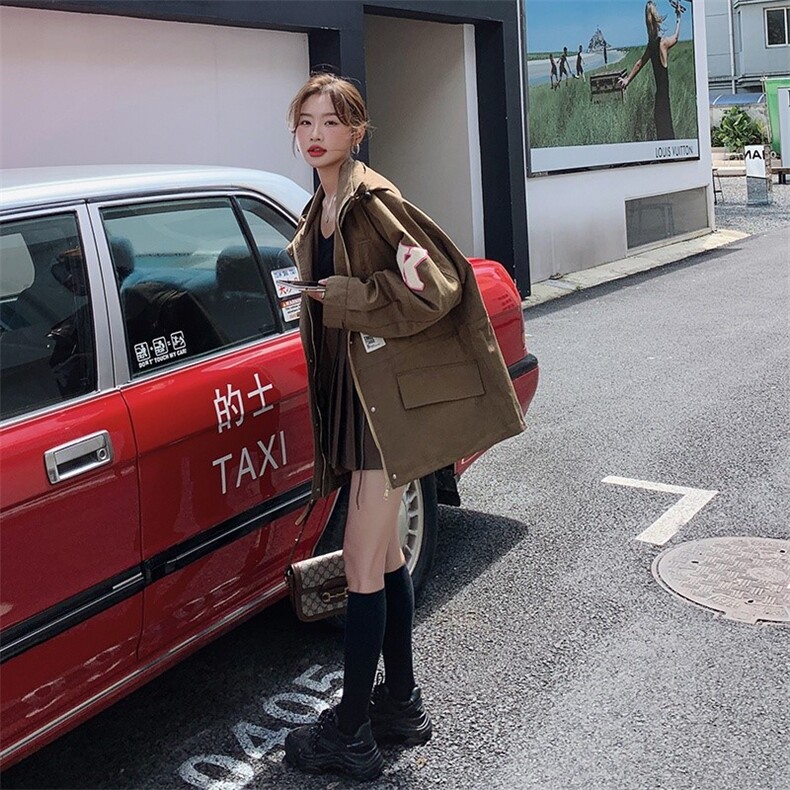 【现货】2022秋新款刺绣重工派克风衣251-606-P165-K228,女装风衣,浙宝189
